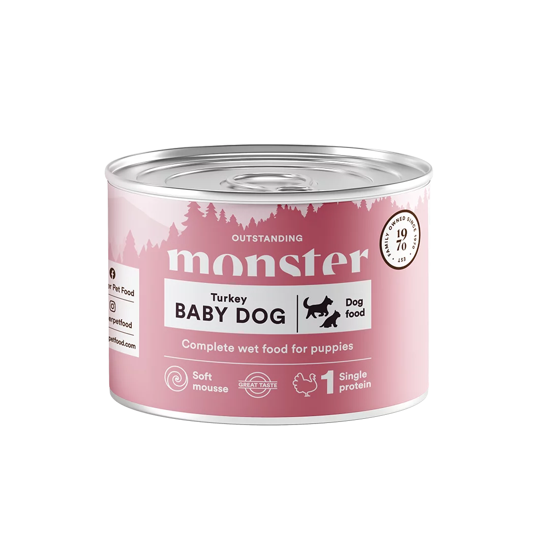 Monster Dog Baby Mousse Can 190 g