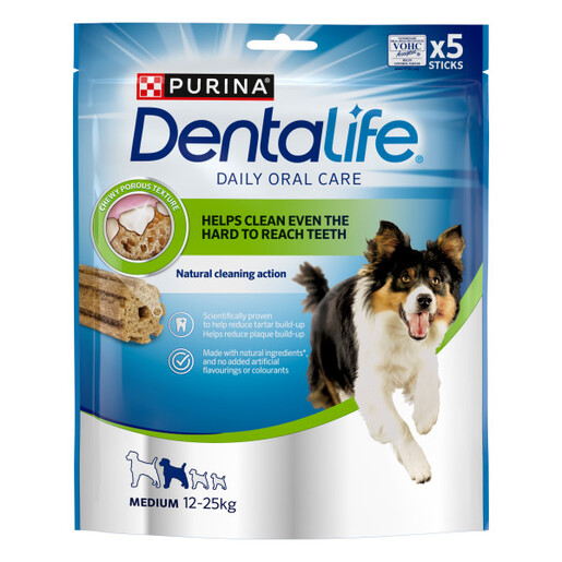Dentalife Medium, 5 tyggepinner 115g