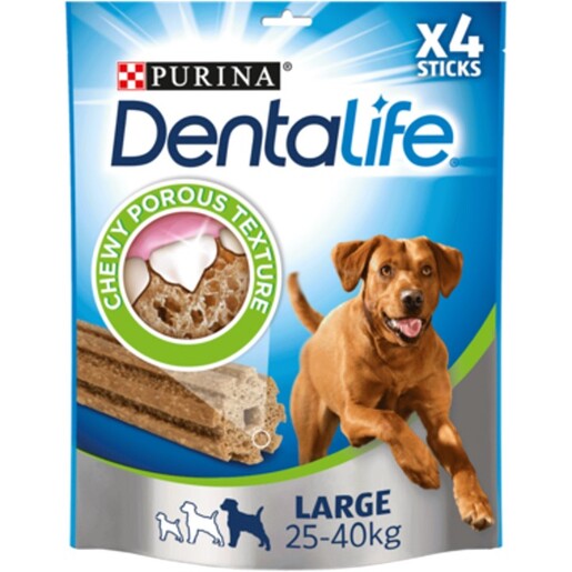 Dentalife Large, 4 tyggepinner 142g
