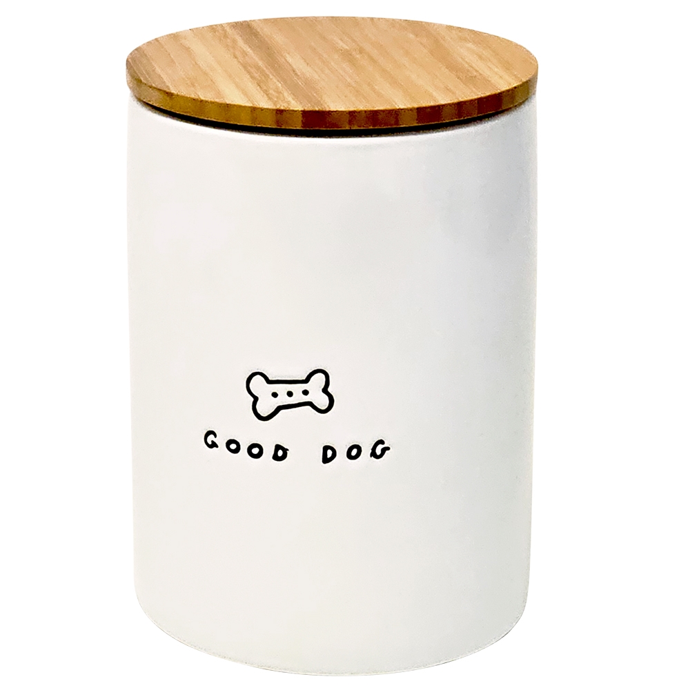 Godbit boks "GOOD DOG" i keramikk