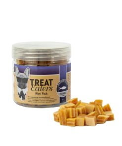 Hundesnacks i bøtte | Treateaters Mini Bits Fish 70g