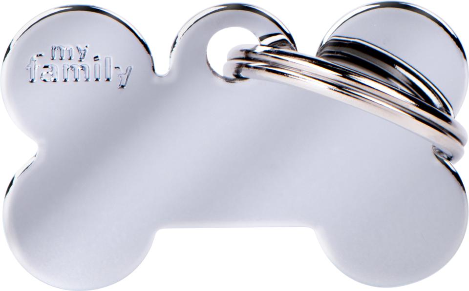 MyFamily ID-tag Basic Ben XL Sølv