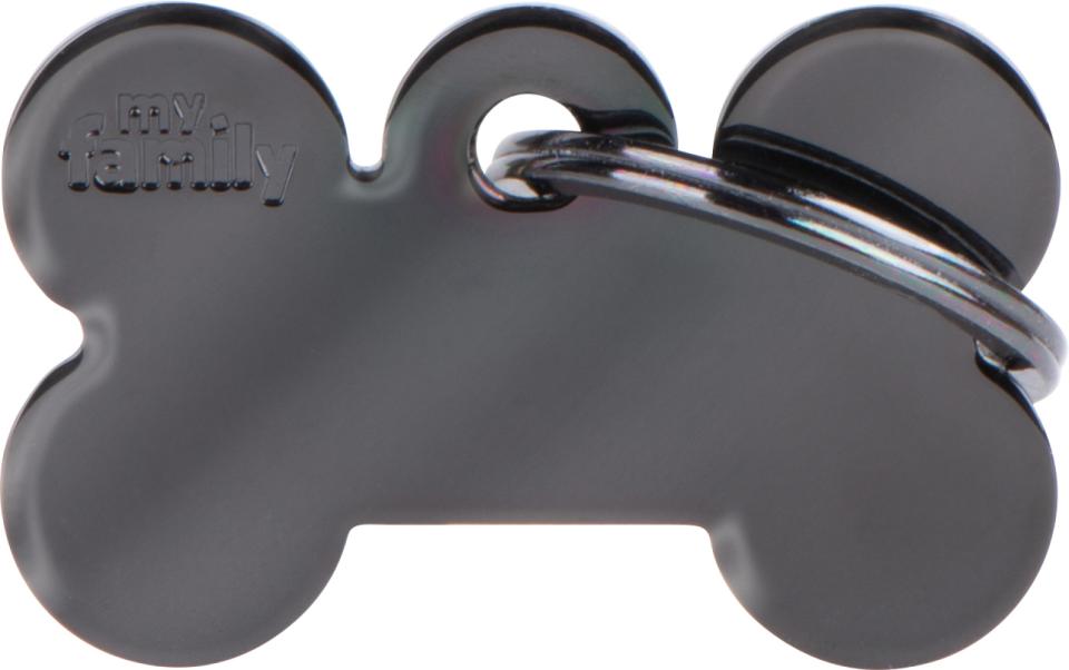 MyFamily ID-tag Basic Ben L Gull eller Sort Messing