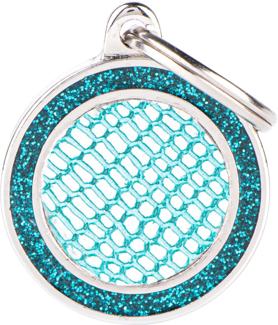 MyFamily ID-tag Saint tropez, sirkel turkis