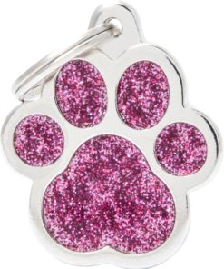 MyFamily ID-tag Shine pote stor, Rosa
