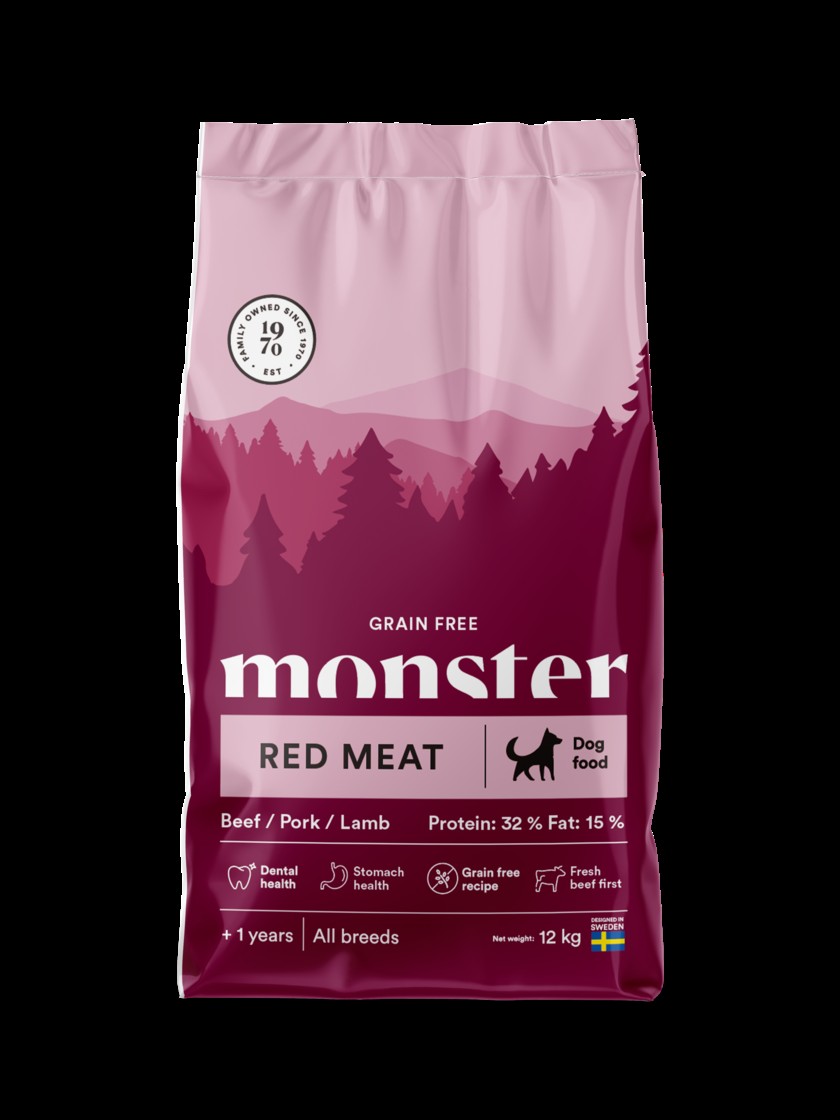 Monster Dog GF Adult Red Meat 12 kg