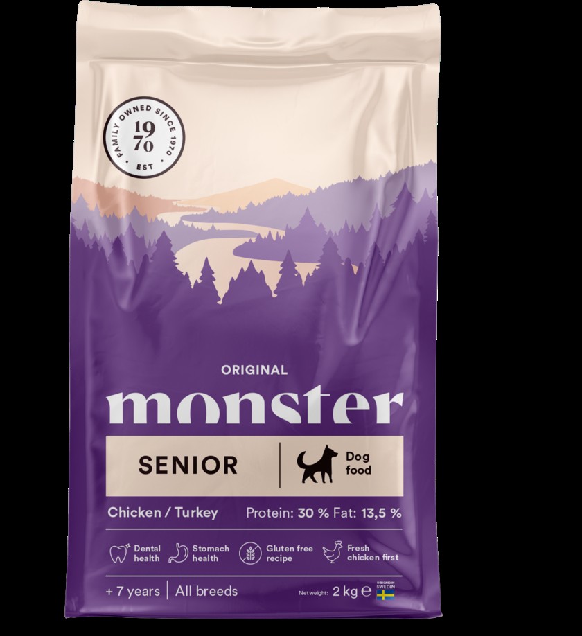 Monster Dog Original Senior Chicken/Turkey 2 kg