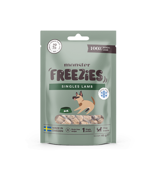 Monster Dog Treats Freeze dried Lamb 45 g