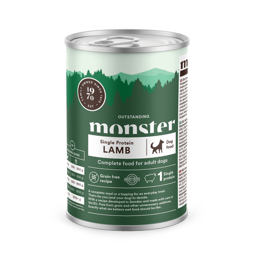 Monster Dog Adult Single Lamb Can 400 g