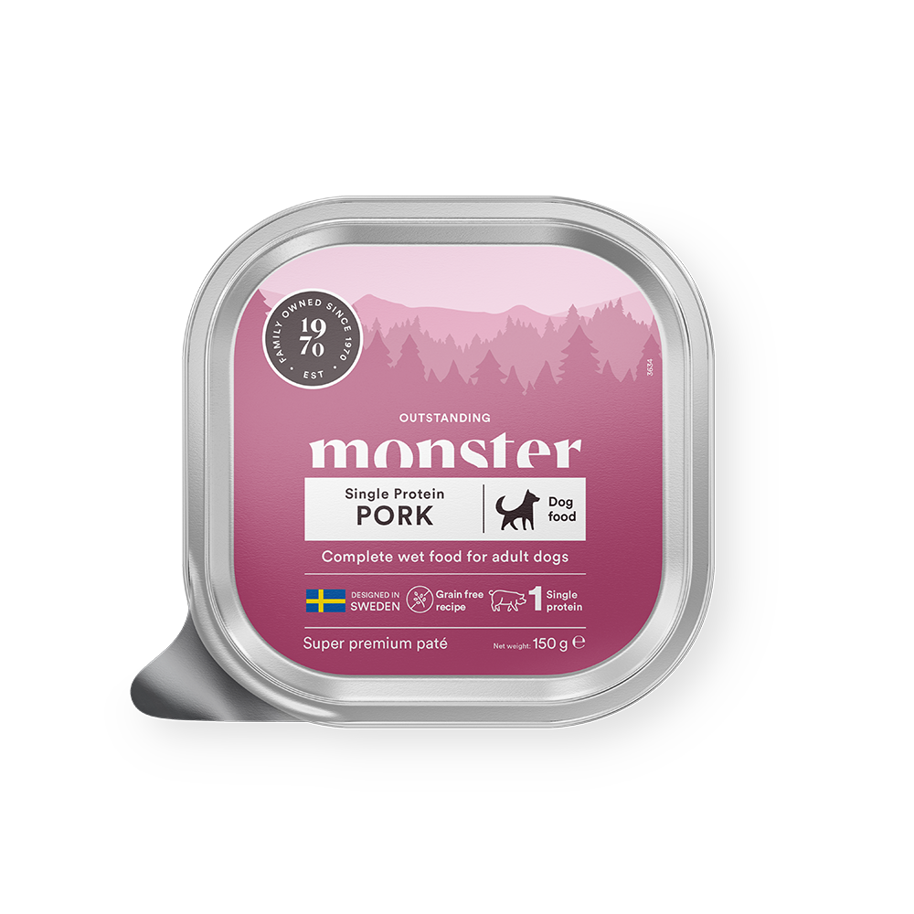 Monster Dog Pork Paté Tray 150 g