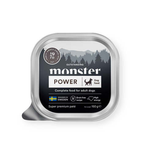 Monster Dog Power Paté Tray 150g