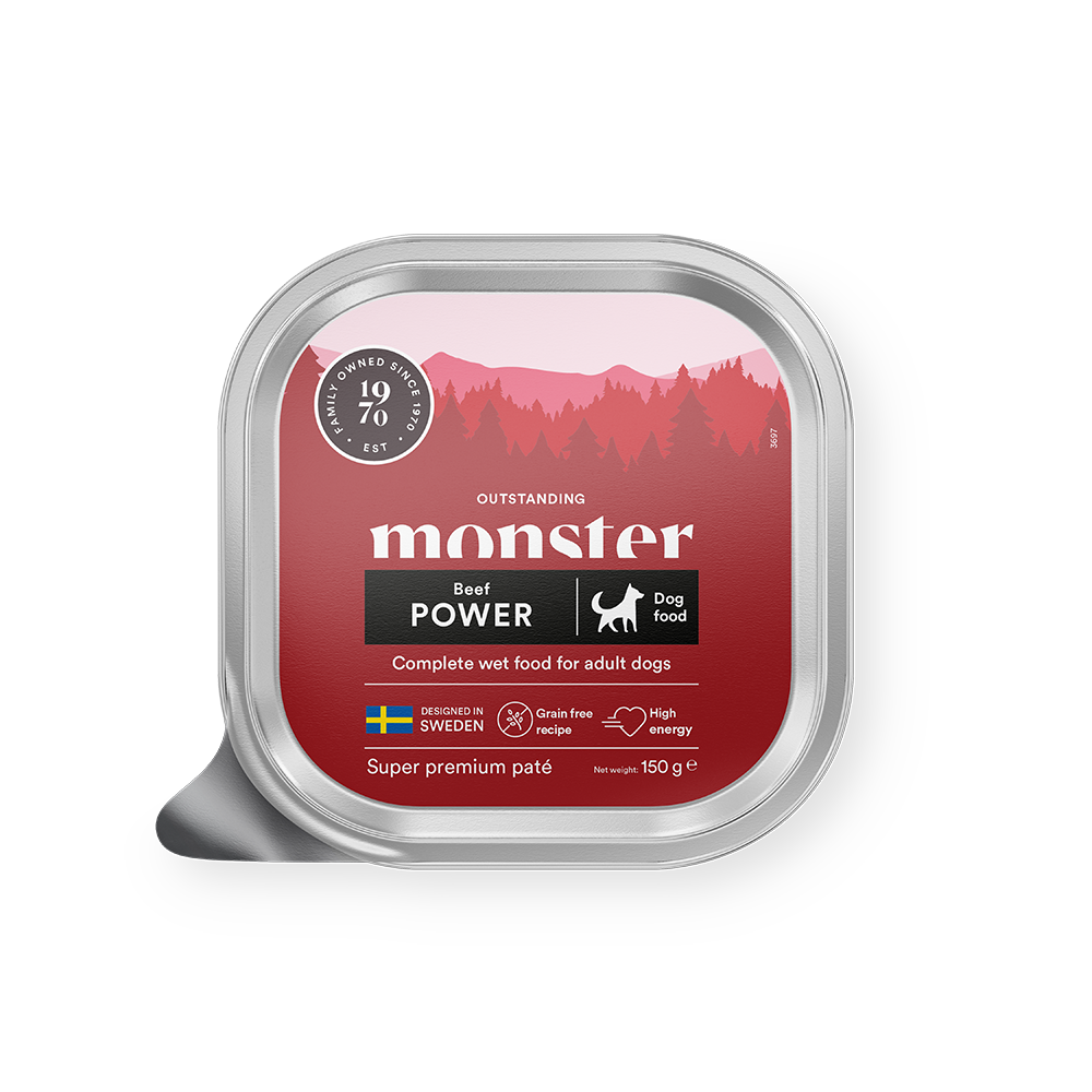 Monster Dog Power Beef Paté 150 g