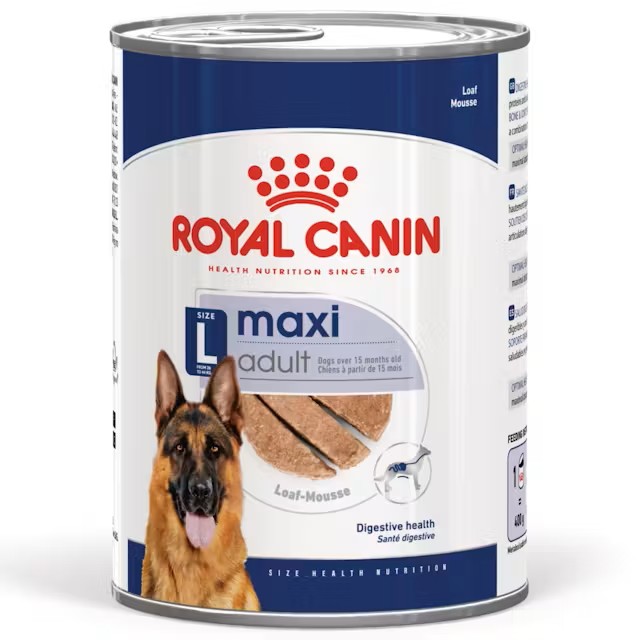 Royal Canin Maxi Adult Loaf (paté) Can 410g