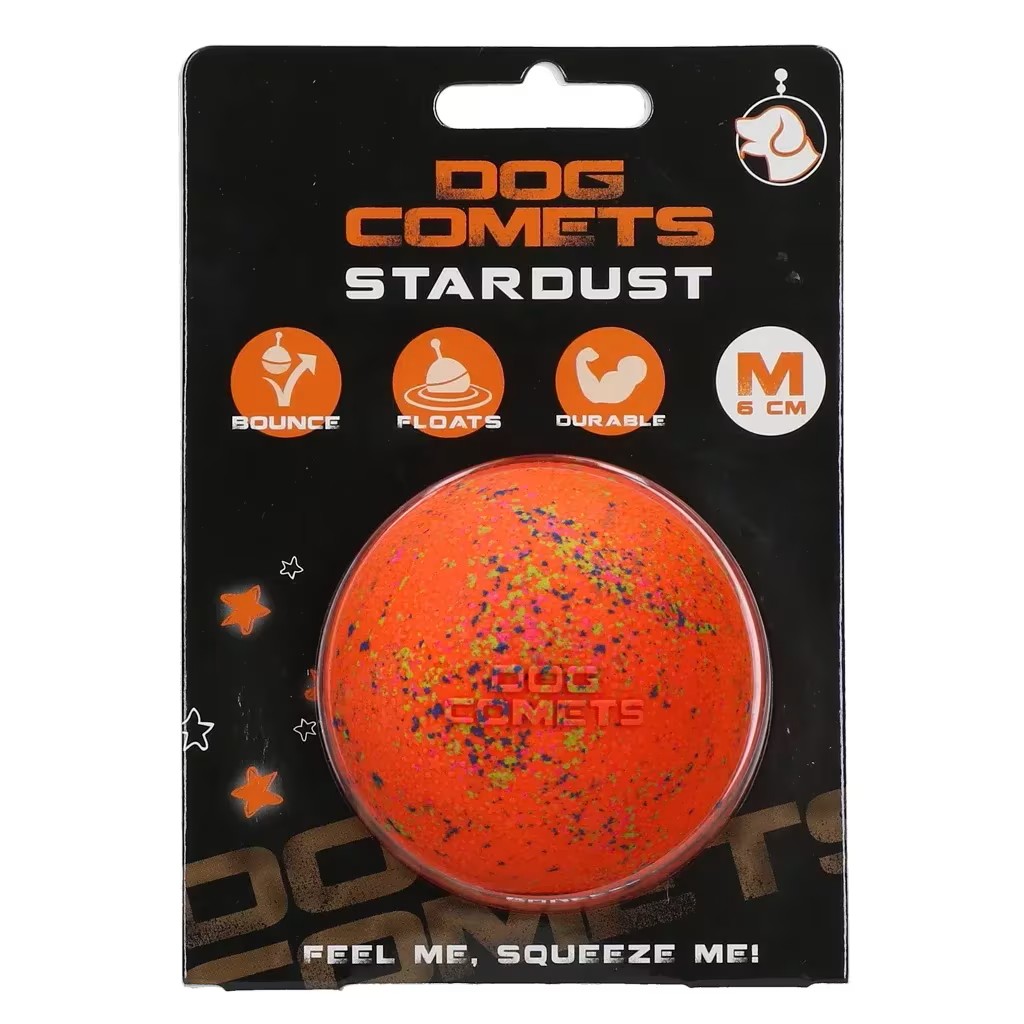 Dog Comets Stardust Orange M