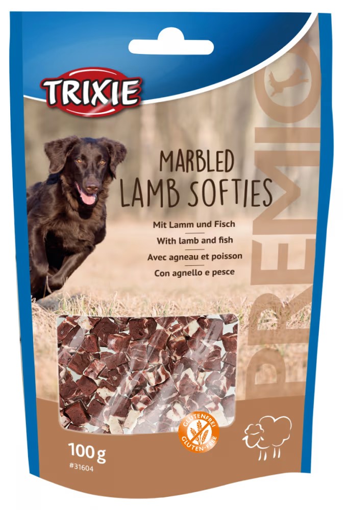 Premio Marbled Lamb Softies 100g (72% kjøtt og 8% Fisk)