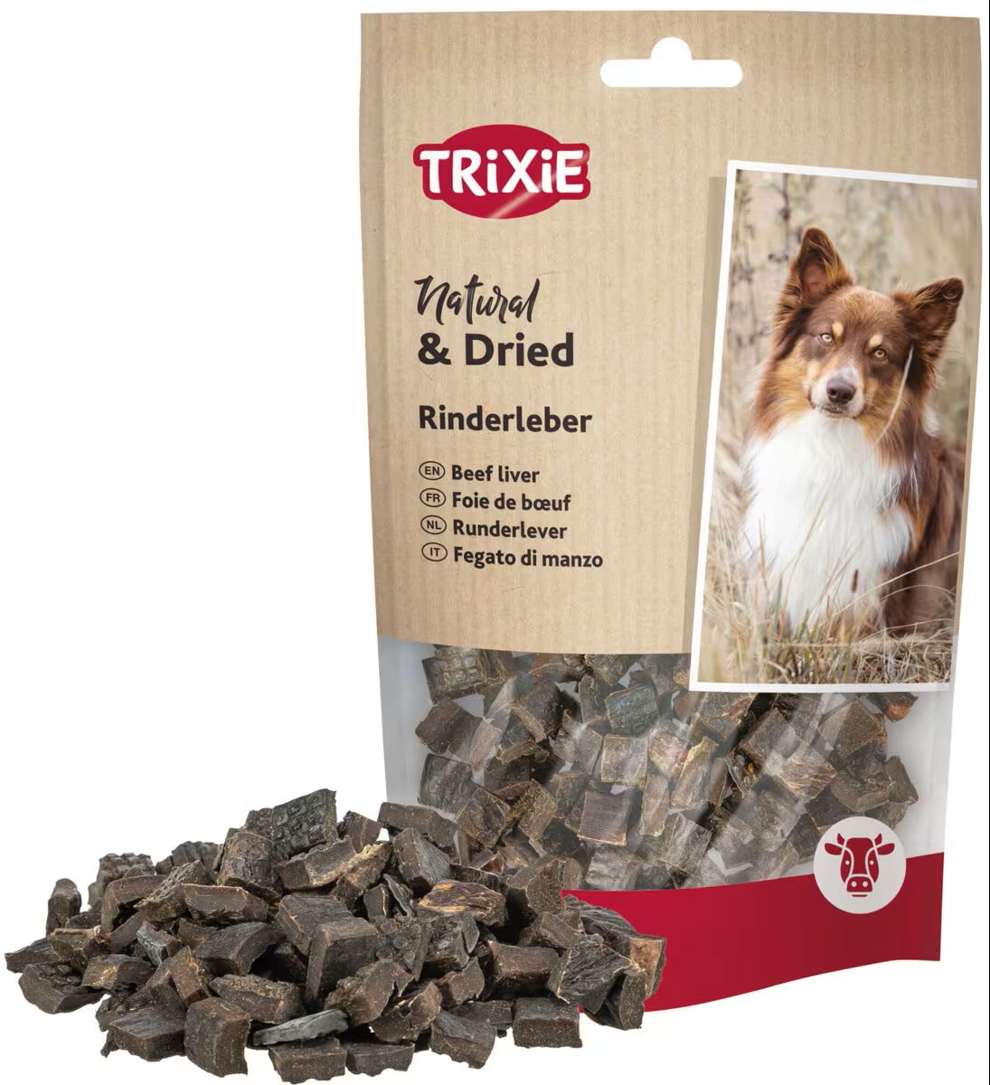 Trixie Beef Liver Tørket 80g