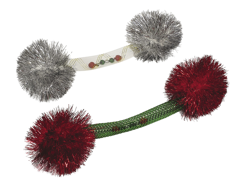 Katteleke, PomPom fleksibel 2pack, 20 cm
