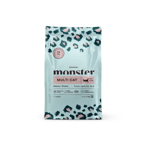 Monster Cat Original Multicat Chicken / Fish 6 kg