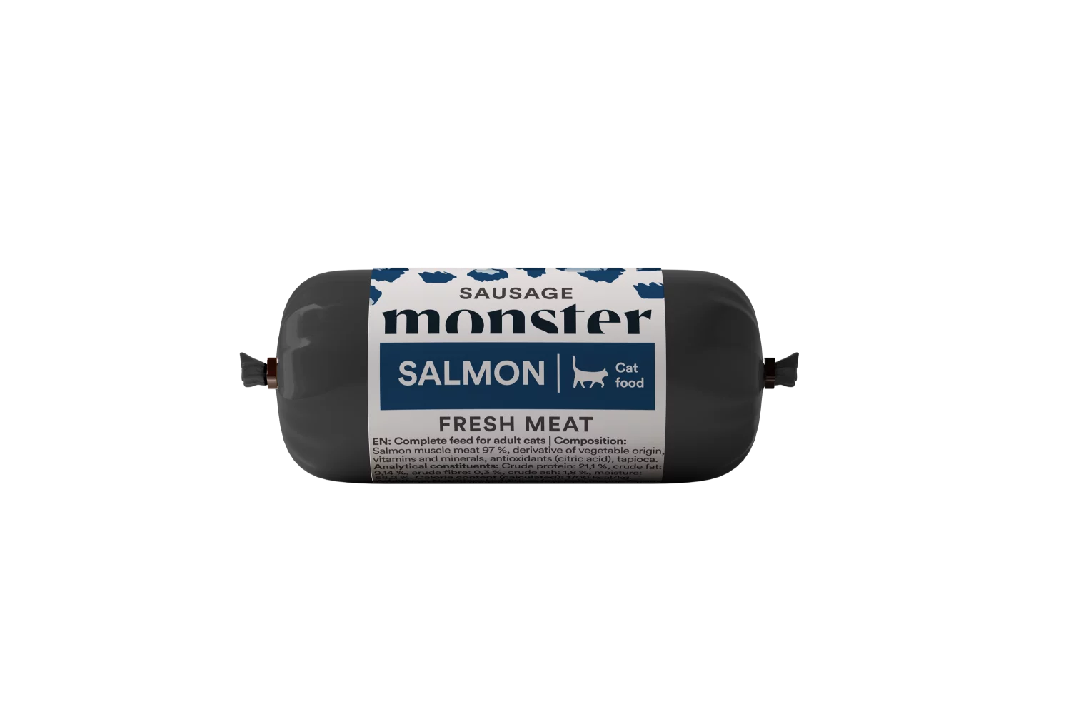 Monster Cat Sausage Salmon 80 g