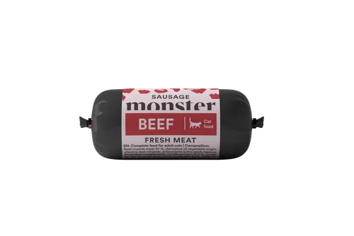 Monster Cat Sausage Beef 80 g