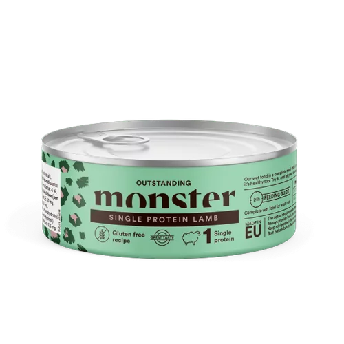 Monster Cat Adult Single Lamb 100 g