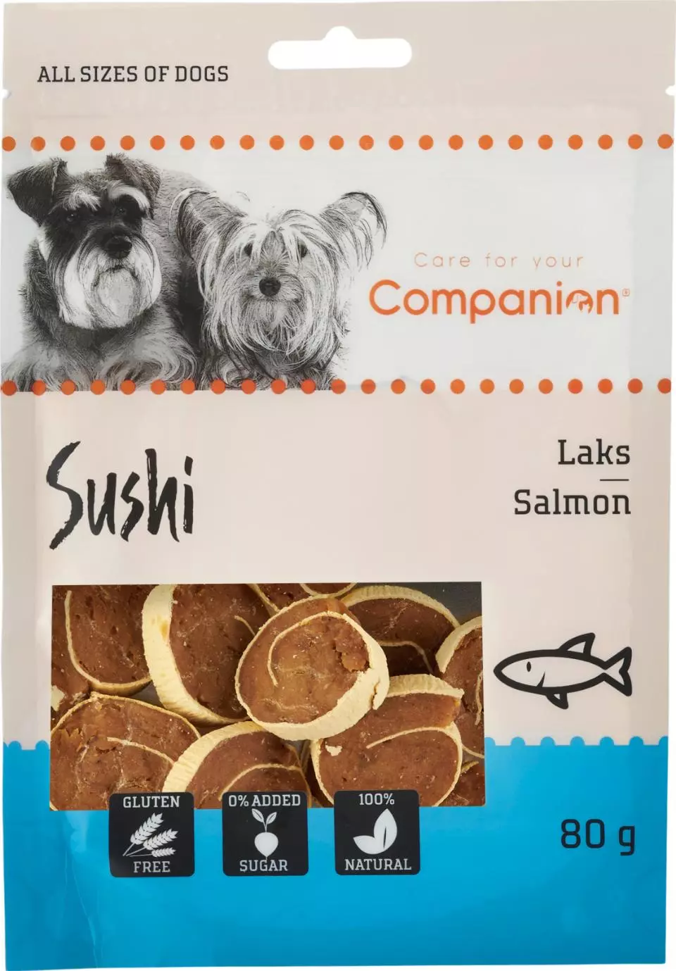 Companion sushi (Laks), 80g