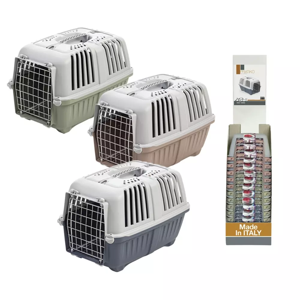 Transportbur Pratiko 48x31,5x33cm, assorterte farger