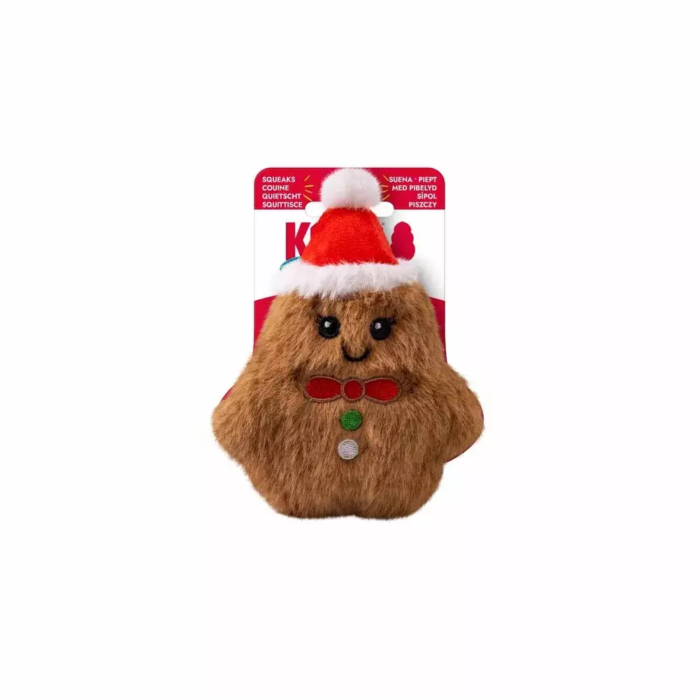 Kong Holiday Snuzzles Mini Gingerbread Xs 14x10x4cm