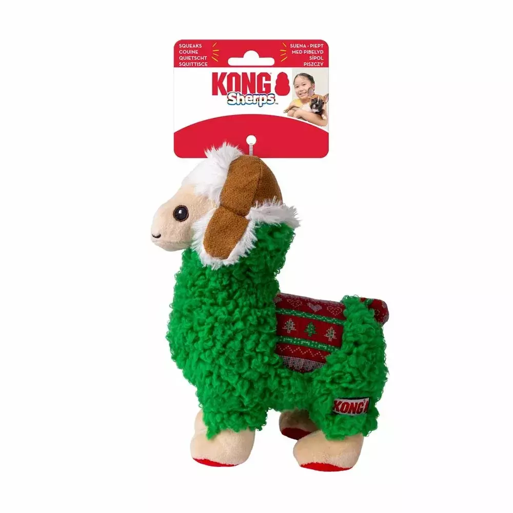 Kong Holiday Sherpsllama M 21x18x8cm