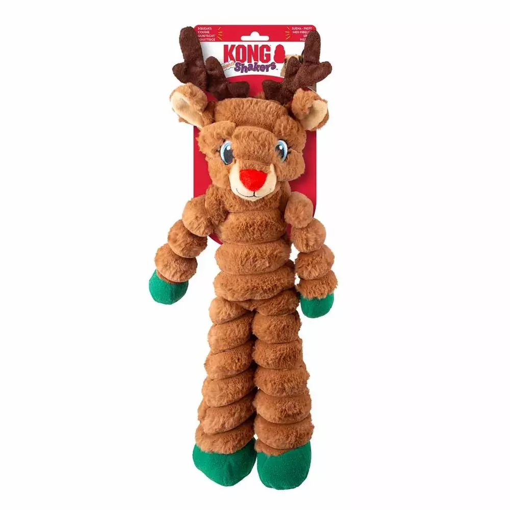 Kong Holiday Shakers Crumples Reindeer Xl 51x22x8cm