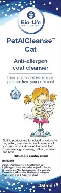 Petal Cleanse C Katt (Allergi Hemmende) 350ml