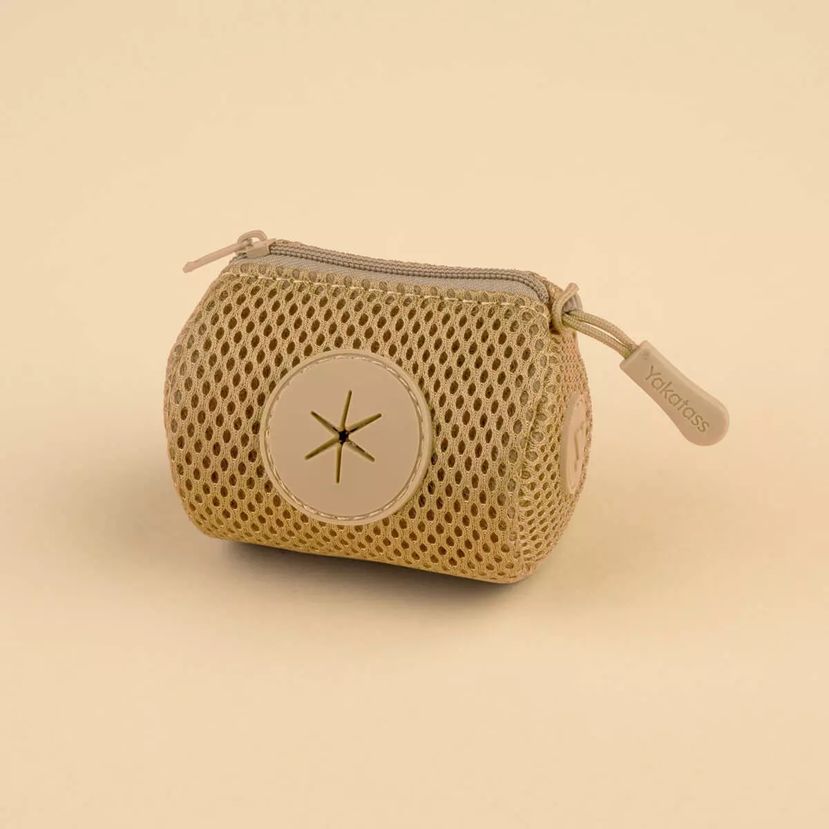 Yakatass Beige Hundepose holder