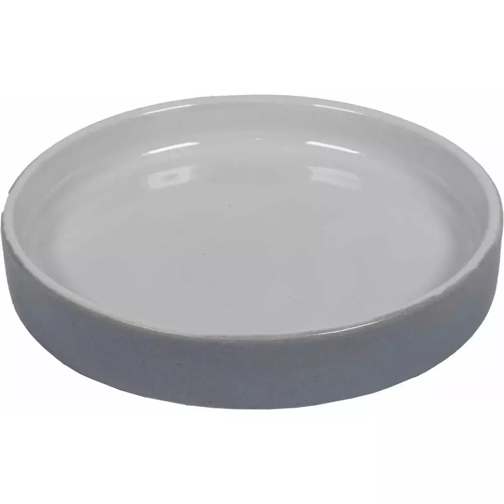 Ozami Ceramic Plateround Grey/ White 11cm 110ml