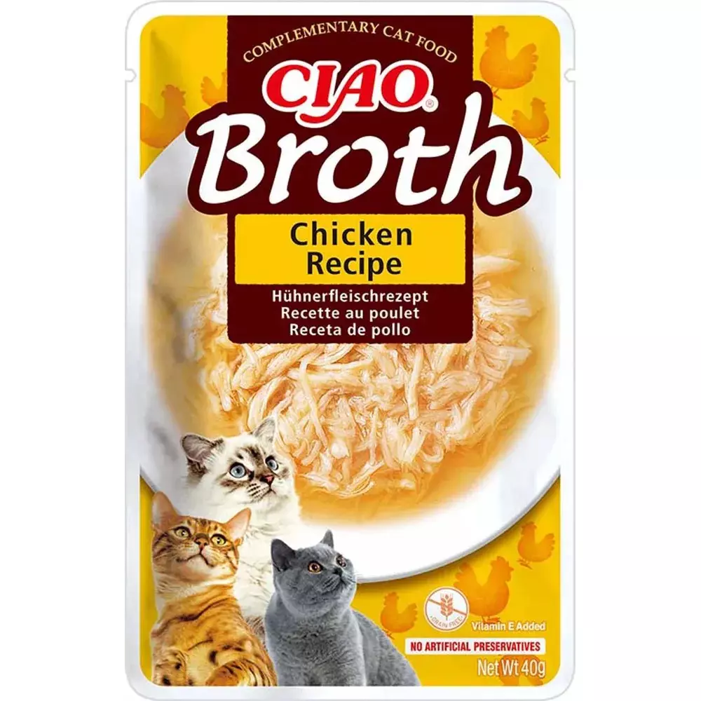 Churu Cat Chicken Broth With Chicken 40g