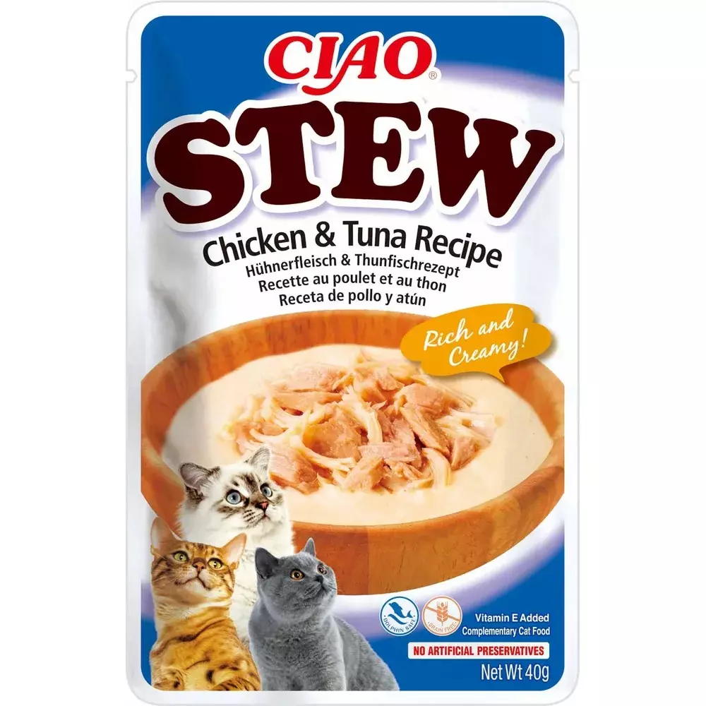 Churu Cat Chicken Stew With Chicken & Tuna 40g
