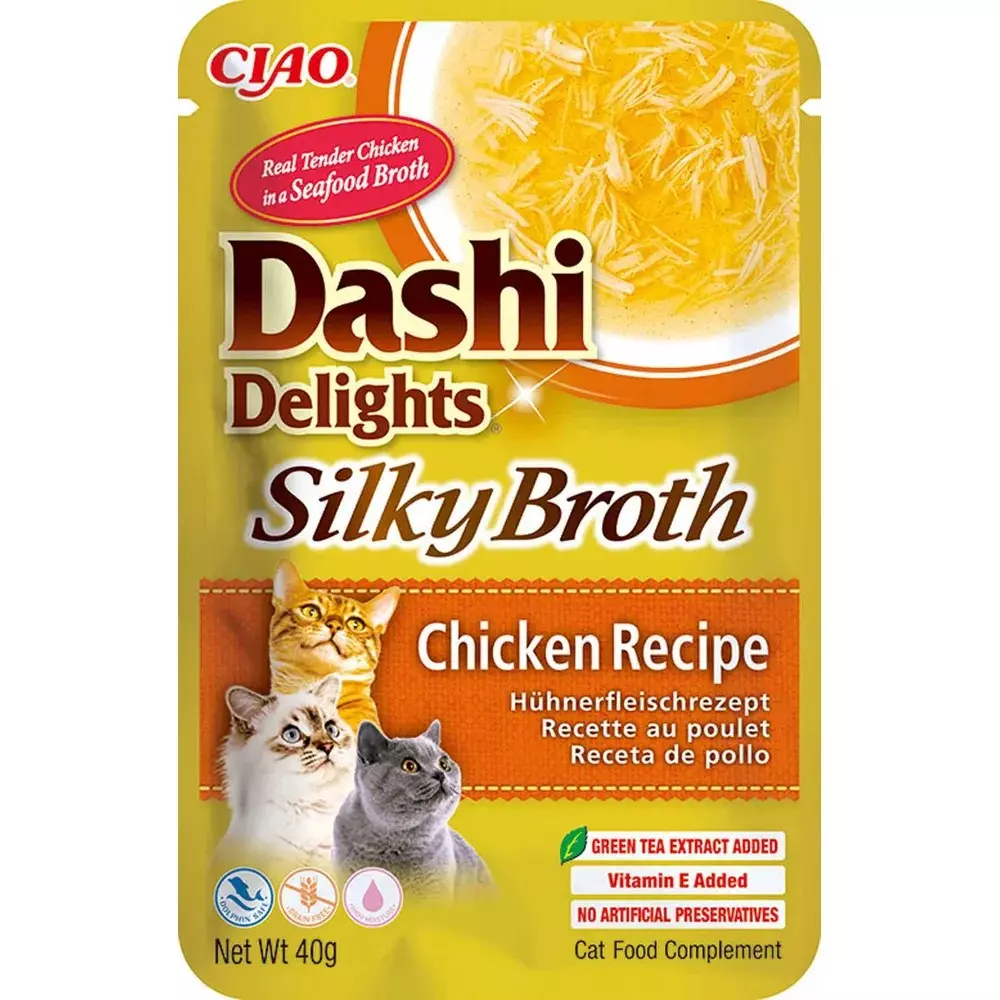 Churu Cat Dashi Delights Silky Broth Chicken 50g
