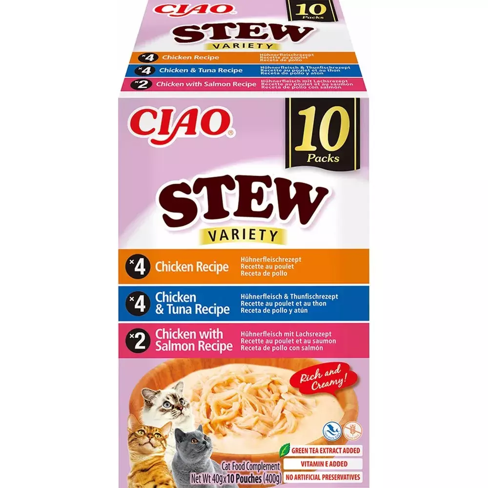 Churu Cat Chicken Stew Varieties 10stk