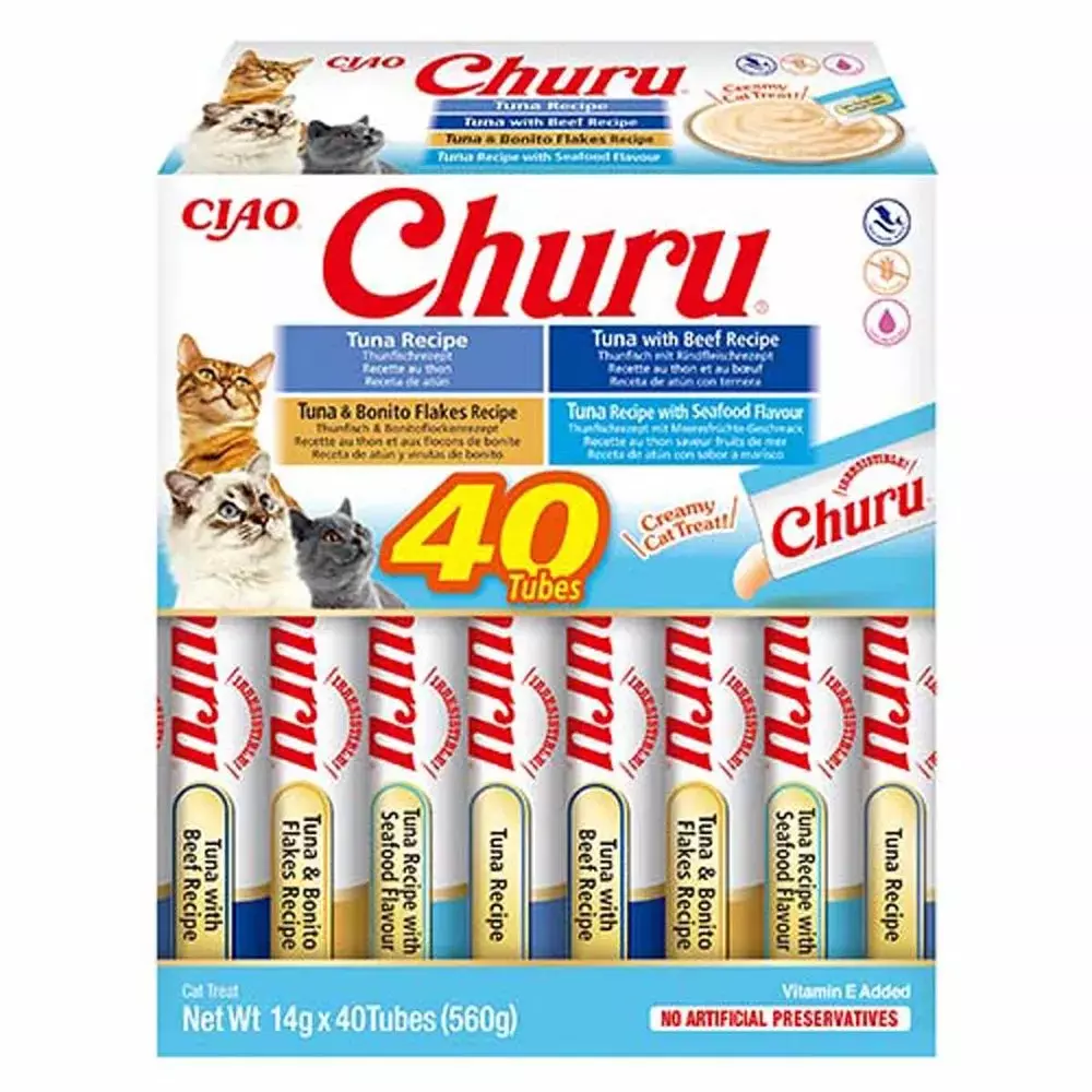 Churu Cat Tuna Varieties 40stk
