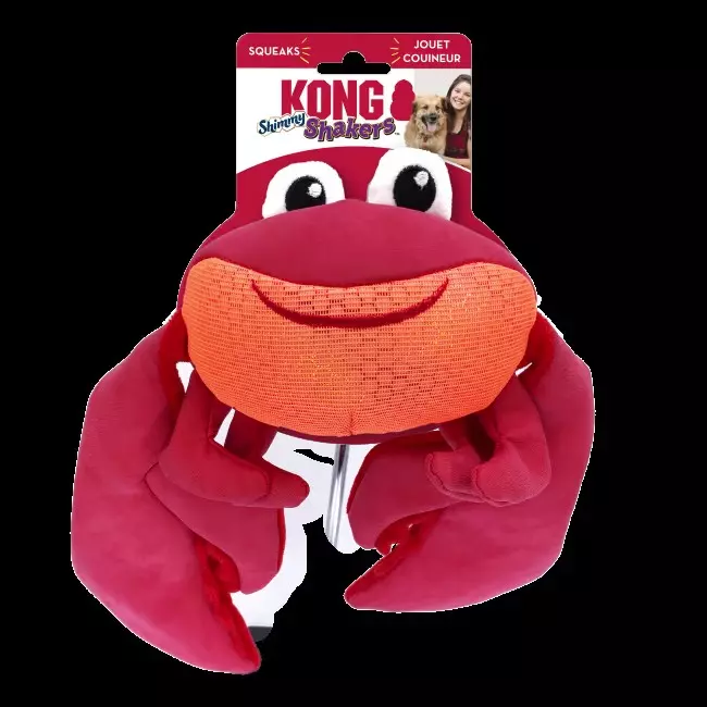 Hundeleke KONG Shakers Shimmy Crab M