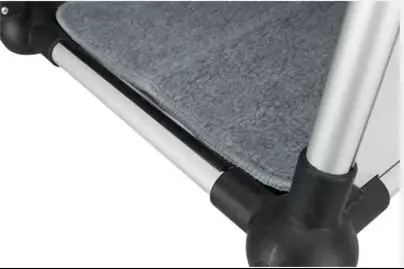 Teppe Antiskli 39342-01 for Alu.bur 39342 + 39337 79x53cm Grå