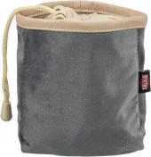 Snacksbag ,godbitveske Dog Activity Bag Velour 9x14cm | Vilkårlig farge