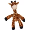 Hundeleke Plysj Giraff med tau inni 42 cm.