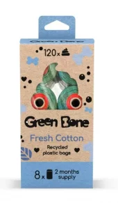 Green Bone hundepose 8-pack Cotton