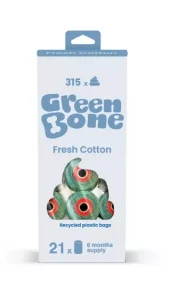 Green Bone Hundeposer Cotton 21 Ruller