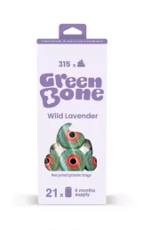 Green Bone Hundeposer Lavendel 21 Ruller