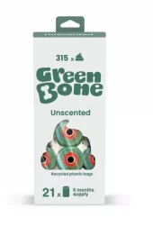 Green Bone Hundeposer Unscented 21 Ruller