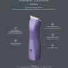 Andis eMerge m. CeramicEdge blad nr.10 Lilla