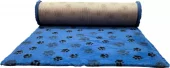 Companion ProFleece teppe Blå med Sorte Poter 100x75 cm(5166)