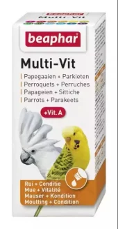 Beaphar Multivitaminer parakitt & papegøyer 20ml
