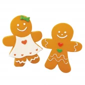 Hundeleke pepperkake figurer 11 cm